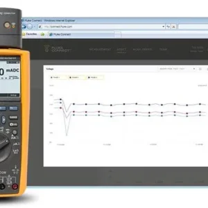 MULTIMETRO DGTAL TRMS. DISPLAY 1/4 VGA CON DATA LOGGING